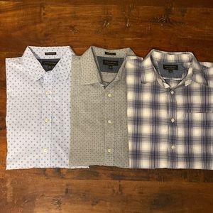 Banana Republic men’s short sleeve shirts x 3